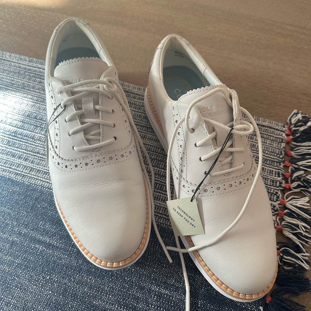 NWT Women's ØriginalGrand Shortwing Oxford Waterproof Golf Shoes